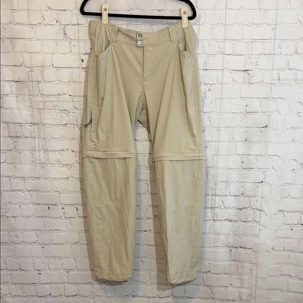 Columbia Women's Tan Omni Shield Convertible Pants Size 14 Short